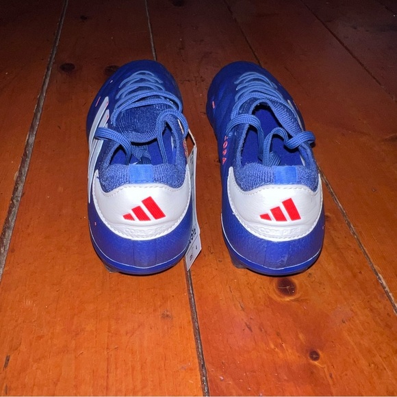 ***NWT*** Adidas COPA PURE 2+ FG Blue & White Soccer Cleats - Picture 6 of 8